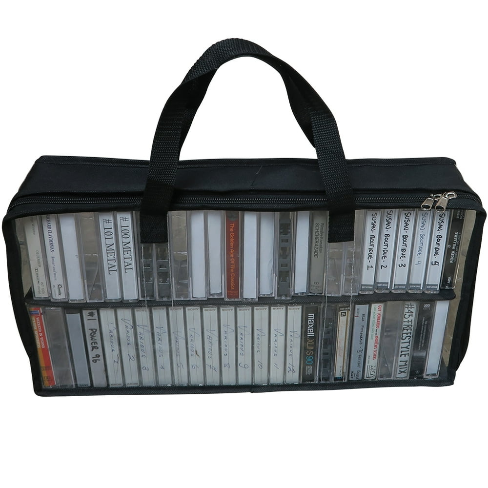 Evelots Cassette Tape CarryNo Dust/Moisture