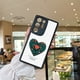 thumbnail image 2 of Elegante y protectora: divertida funda plateada mate de doble capa con dibujos animados para iPhone 15 Pro Max 14 13 12 Pro 11, 2 of 4