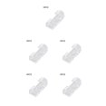 thumbnail image 2 of Justharion Cable Organizer Clips Cable Management Desktop & Workstation ABS Wire Transparent 28pcs 5Set, 2 of 6