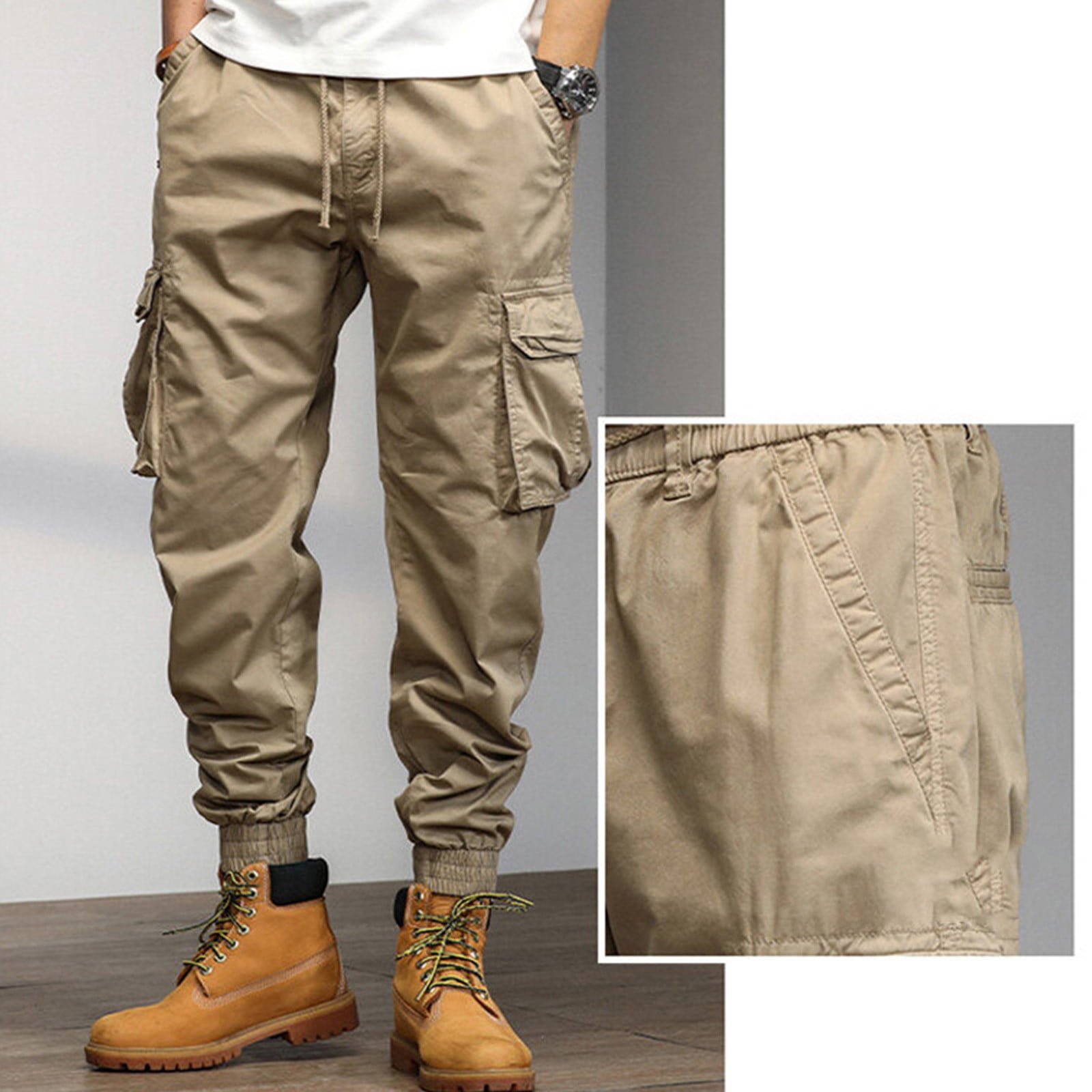 Women Cargo Pants Combat Military Style Sports Loose Casual Trousers  Workwear | eBay