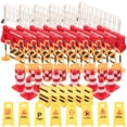 thumbnail image 3 of HLONK 62 Pcs Panneaux de Signalisation de Construction Scène de Circulation Urbaine Panneaux de Signalisation Miniatures, 3 of 6
