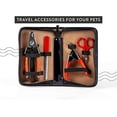 thumbnail image 2 of Gou Gou Pets Pet Care Pedicure Kit for Dogs, Cats, Birds and Reptiles - 3 Nail Clippers Plus Nail File and Scissors Style Clippers - Includes Compact Travel Carry Case, 2 of 9