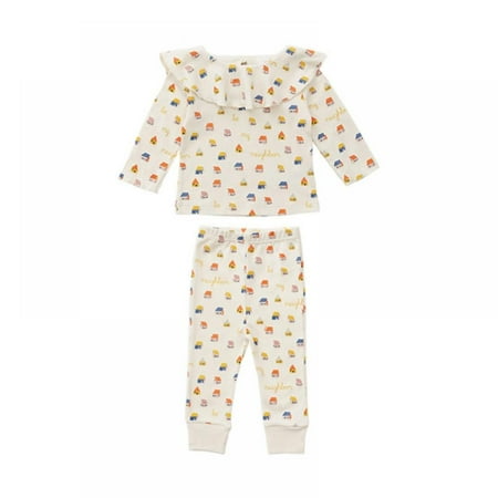 

MAXCOZY 6M-3T Newborn Infant Baby Girl Clothes Set Long Sleeve Sweatshirts Tops Pants Outfits