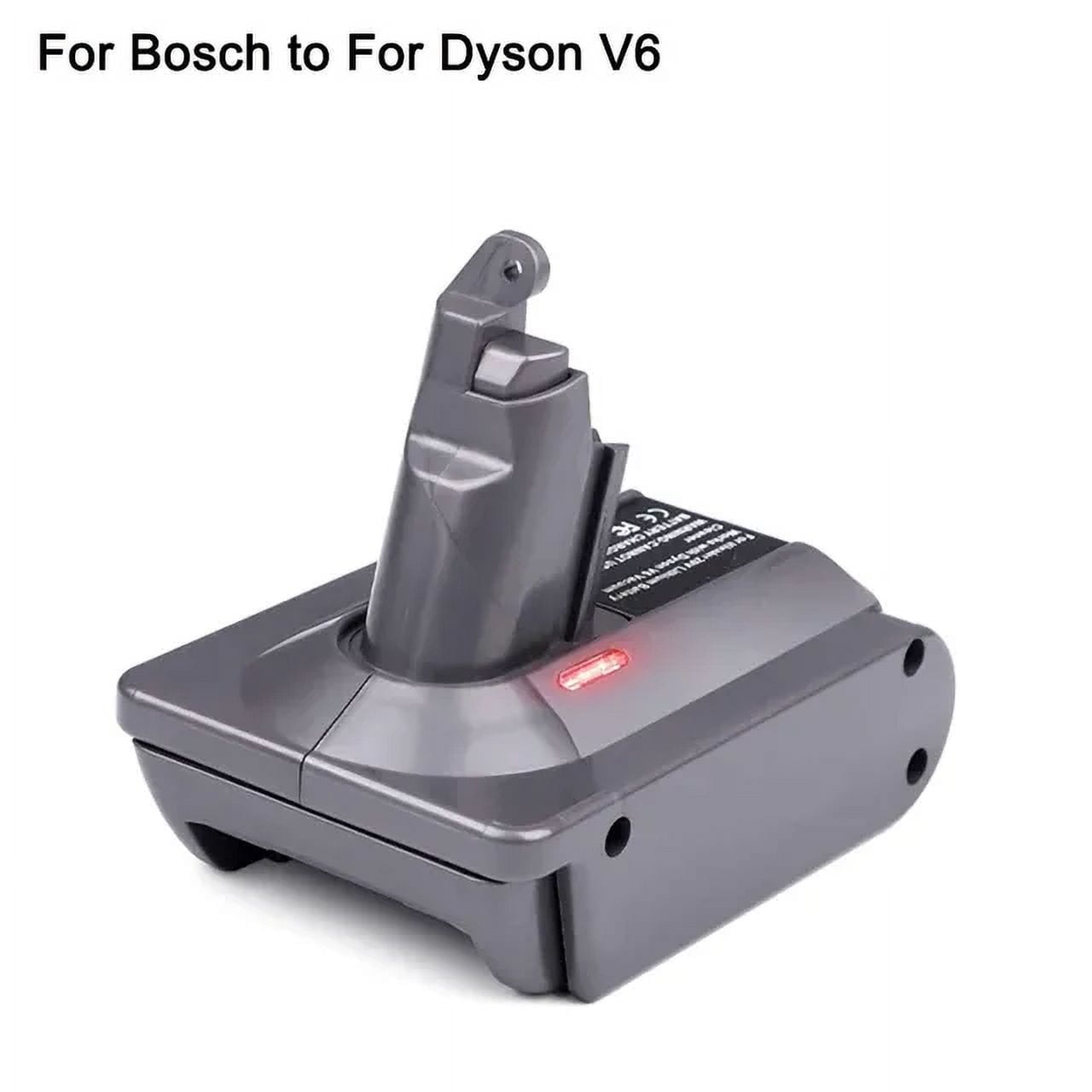 For Dyson V6 Battery Adapter for Makita/Bosch/Dewalt/Milwaukee/Ryobi/Craftsman/Einhell/Black&Decker 18V 20V Battery Converter