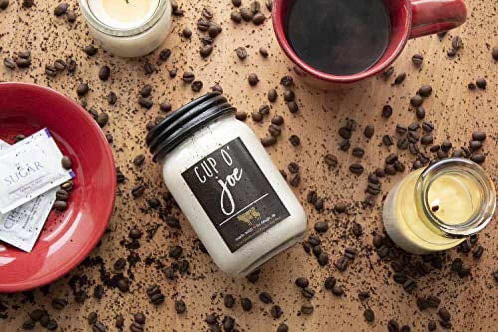 Milkhouse Candle Company, Farmhouse Collection, 26oz Canning Jar, Cup O' Joe