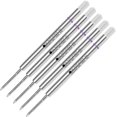 thumbnail image 3 of Lanier Combo Pack - 5 Pack - Monteverde Capless Ceramic Gel P42 Ink Refill Compatible with most Parker Style Ballpoint Pens - Purple (Fine Tip 0.6mm), 3 of 3