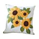 thumbnail image 4 of Funda de almohada floral, funda de almohada, funda de almohada cuadrada moderna con flores, funda de almohada para decoración de sofá, D, 4 of 8