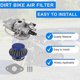thumbnail image 4 of Carburetor Carby + Blue Air Filter + Stack For 2 Stroke 47Cc 49Cc Engine Parts Mini Moto Kids Atv Quad Dirt Pocket Bike Minimoto, 4 of 4