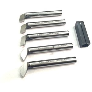 Threading de Hss & Ensemble d'outils de bourrage avec support pour machine à tour (12 C'est pas vrai.