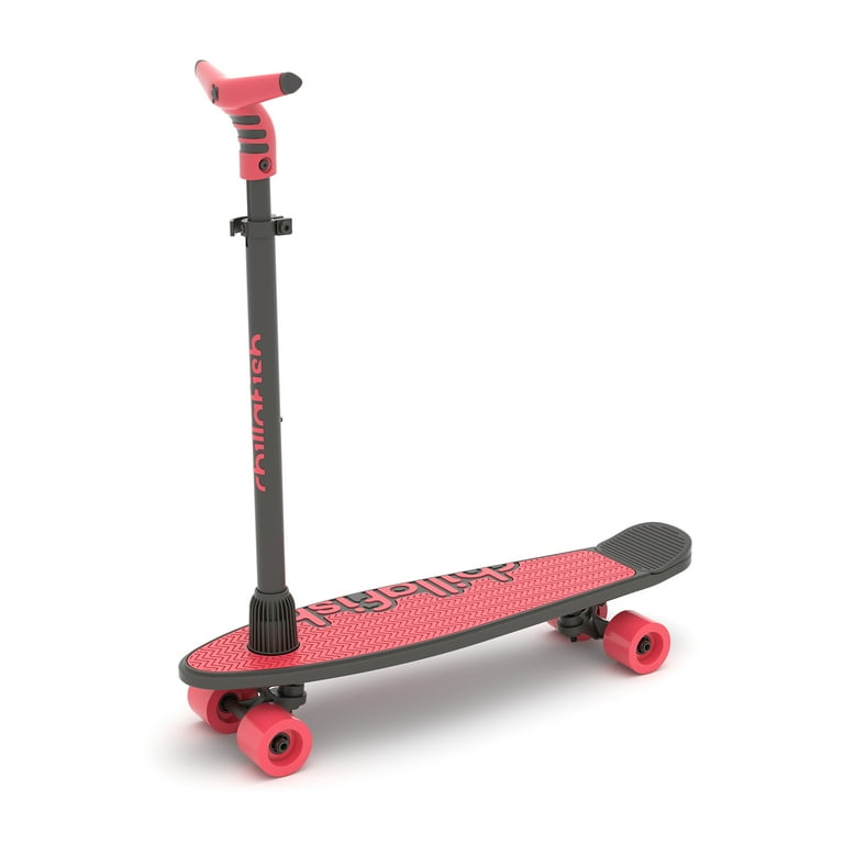 Chillafish Skatieskootie customizable training skateboard and lean