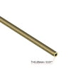 thumbnail image 4 of Uxcell 1.2mm OD 0.25mm Wall Thickness 300mm Length Brass Tube 2 Pack, 4 of 6