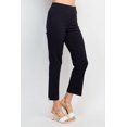 thumbnail image 2 of Counterparts banded mid waist slim leg stretch crepe pant by Curated Brands, 2 of 4