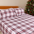 thumbnail image 1 of Gogreen Juego de Sábanas Dobles con Bolsillo Profundo de 3 Pzas con Estampado Navideño 100% Algodón, Ajuste de 16 Pulgadas, Juego de Sábanas de Tamaño Individual Súper Suave y Transpirable, Juego de Sábanas Dobles para Decoración Del Hogar de Estilo Hotel de Lujo, Regalo para Mujer, Hombres, 1 of 9