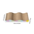 thumbnail image 2 of Cats Scratching Board Corrugated Cardboard Claw Sharpener Corrugated Cardboard Scratch Pad For Indoor Cats Pet Furniture Toy, 2 of 6