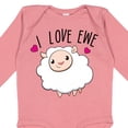 thumbnail image 4 of Inktastic I Love Ewe- Cute Sheep Boys or Girls Long Sleeve Baby Bodysuit, 4 of 5