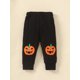 thumbnail image 5 of Txlixc - Traje de pantalón para niños, manga larga con capucha, estampado de Halloween, tops sueltos + pantalones largos informales de otoño para niñas y niños Txlixc Moda, 5 of 9