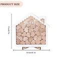 thumbnail image 3 of Classroom Reward Jar DIY Decoration 30pcs Wooden for Children (Multicolor House), 3 of 8