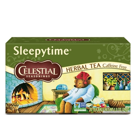 Celestial Seasonings Sleepytime Caffeine-Free Herbal Tea Bags, 20 Count