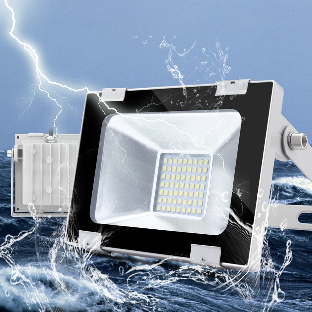 Lowestbest 30W LED Flood Light, IP65 Waterproof Outdoor LED, 3000K