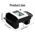 thumbnail image 2 of 2000MHA Durability Electric Card Shuffler Rechargeable Automatic Card Shuffling Machine for Travel and Leisure Activity, 2 of 9