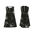 thumbnail image 7 of Honeii Spiders On The Web Print Women's Sleeveless Dress, Loose Fit Casual Dress for Women, Summer Fashion Dress, 7 of 7