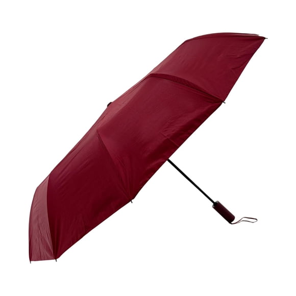Paraguas Sombrilla Protección Uv Automático Con 12 Varillas rojo