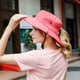 thumbnail image 2 of Sombrero para El Sol Plegable XINYU de malla para mujer Doble Hechizo Rosa Talla única, 2 of 8