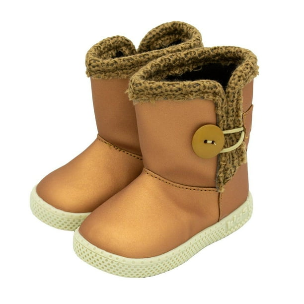 Winter Fashion - Bota Infantil - Niña - 216 Durazno salmon 13 Mini Pugs ZZ-216 DURAZNO