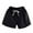 Black, variant on Linfrsh Boys Shorts Boy's Casual Shorts Summer Cotton Classic Elastic Waist Beach Shorts with Pockets Toddler Boy Shorts(Red,Size 18-24 Months)