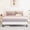 White, variant on 4 EVER WINNER Queen Size Platform Bed Frame with Faux Leather Upholstered Headboard, Bed Frame Twin with Button Tufted Design, No Box Spring Needed, Noise Free, Easy Assembly,Blue