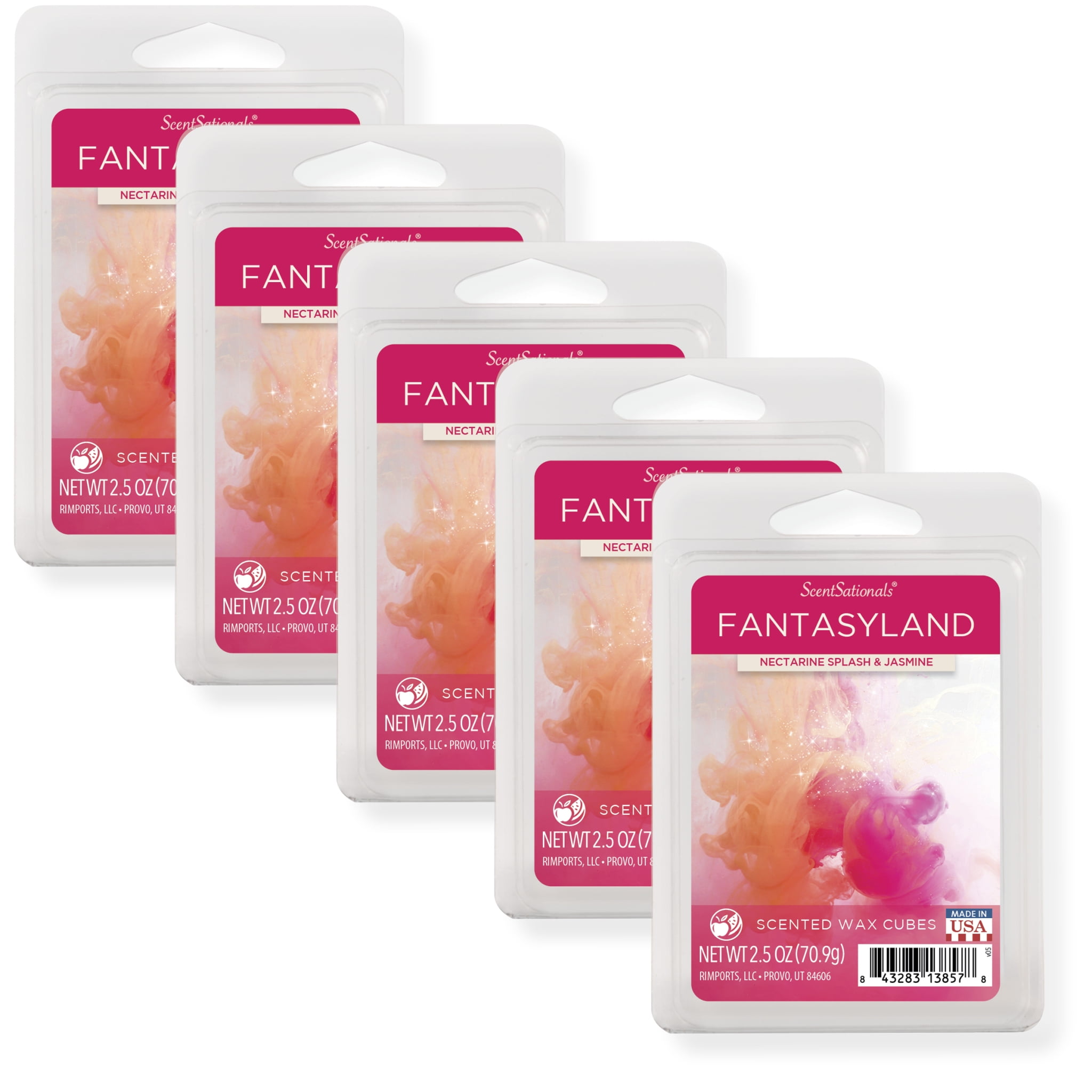 Fantasyland Scented Wax Melts, ScentSationals, 2.5 oz (5-Pack)