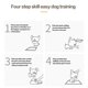thumbnail image 5 of Greeniant Control de olores Bambú Carbon Pet Pee Training Underpad Pet Pee Absorbente Reductor de olores Almohadilla desechable Suministros para perros blanco S Greeniant PT0573-01B, 5 of 6