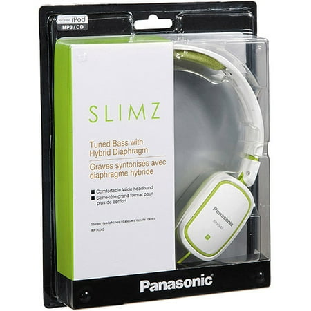Panasonic Rp-hx40 Headphone - Stereo - Green - Mini-phone - Wired - 32 Ohm - 10 Hz 25 Khz - Nickel Plated - Over-the-head - Binaural - Semi-open - 3.94 Ft Cable (rp-hx40-g)