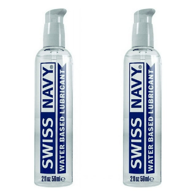 Swiss Navy Lubrifiant à Base d'Eau 2 Oz - Lot de 2