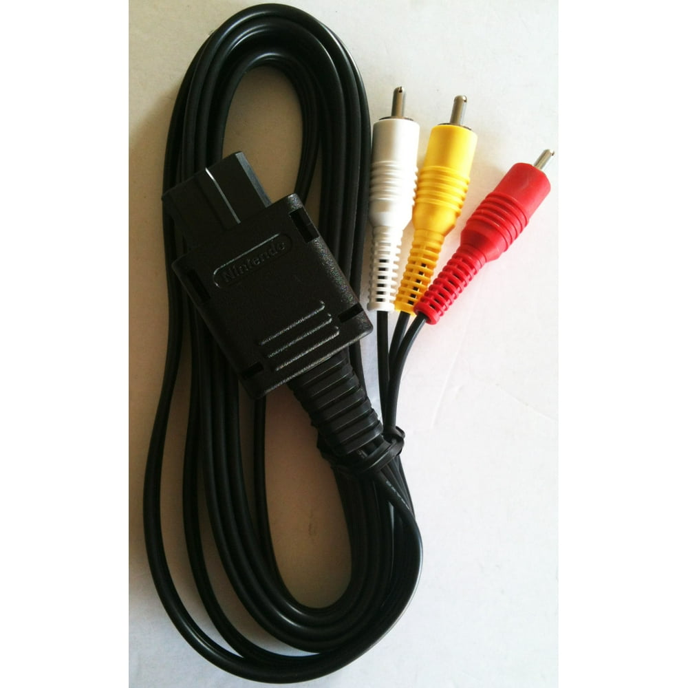 Official Genuine Av Cable for Nintendo 64, Nintendo Gamecube, and Super