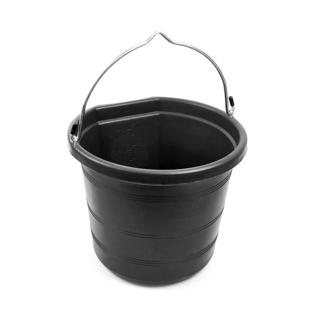 Tuff Stuff Products KMCFB100 5 Gallon Flatback Impact Resistant Bucket