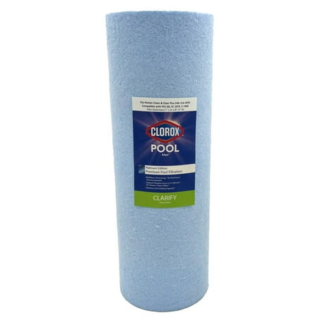 Clorox Platinum Edition Premium Pool Filter | Replacement for Pentair Clean & Clear Plus 240  Unicel C-7469  Pleatco PCC-60  Filbur FC-1975  and More | 60 sq ft eq Meltblown Filter Media
