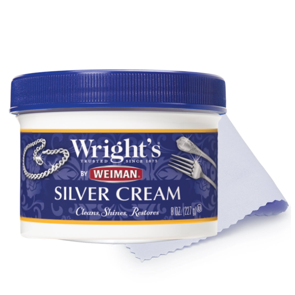 RANDY 25SS TWINKLE (SILVER） Twinkle Gentle Anti-Tarnish Silver Polish Kit - 4.4oz Metal