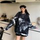 thumbnail image 3 of Top de manga larga para mujer,Camisas de manga larga para mujer, sudadera con cuello redondo, sudadera con efecto tie-dye para mujer, los mejores materiales, 3 of 7