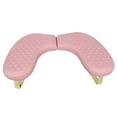 thumbnail image 1 of Xuanheng U Shape Nail Arm Rest Hand Nail Pillow Armrest for Home DIY Table Nails Tech Pink, 1 of 8