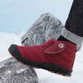 thumbnail image 5 of Botas de nieve Botas Mujer Hombre Nieve Resistente Al Agua Zapatos De Invierno Botines (40) Rojo Ndcxsfigh Tenis De Mujer Tenis De Hombre, 5 of 5