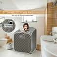 thumbnail image 4 of Costway Indoor Portable 2L Steam Sauna Spa Tent w/Chair Grey, 4 of 12