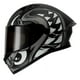 thumbnail image 1 of Casco Roda Course Negro Gris Horn Blade Mate Mica Humo Cerrado Svs negro S, 1 of 4