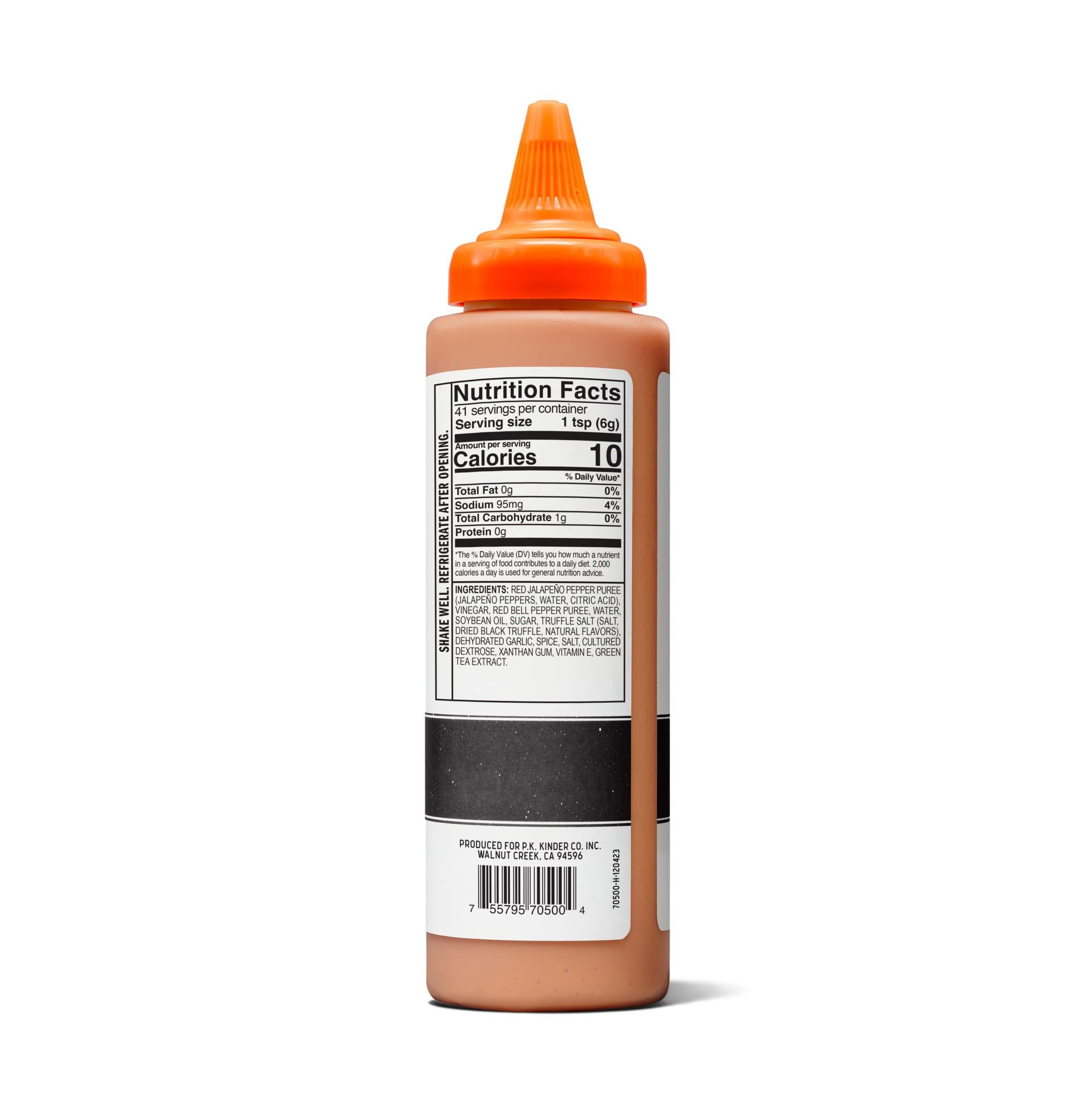 Kinder's Black Truffle Hot Sauce, 8.7 oz