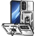 thumbnail image 1 of Estuche GANGXUN para Samsung Galaxy A24 5G, soporte giratorio 360°, estilo mecánico y magnético, 1 of 5