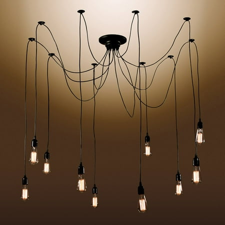 

Laycie 10-bulb Edison Chandelier with Bulbs