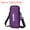 Purple, variant on Unique Bargains Running Phone Holder, Phone Purse Crossbody for Women Phone Arm Bands Black
