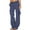 Blue, variant on Meichang Women's Baggy High Waist Cargo Pants with Multiple Pockets, Straight Leg, Plus Size, Y2K Style