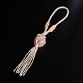 thumbnail image 3 of Adornos de fluorita rosa natural Adornos de cristal originales Adornos de coche Adornos de meditación Adornos de ventana Decoración del hogar Decoración de fiesta Fokelyi WMPH-738, 3 of 6