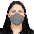 thumbnail image 1 of Mascarilla Desechable de 3 capas Máscara de Polvo para Adultos Transpirable Color Gris (10 Piezas) Lutema M93I, 1 of 6